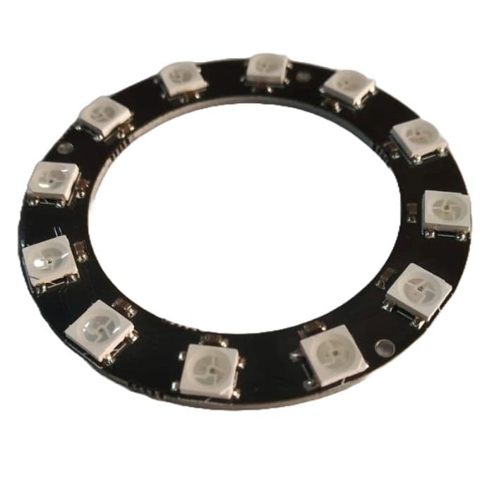 WS2812 12 Bit RGB LED (round) - View 2