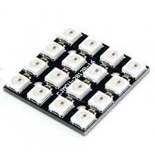 WS2812 16 Bit RGB LED Matrix - View 2