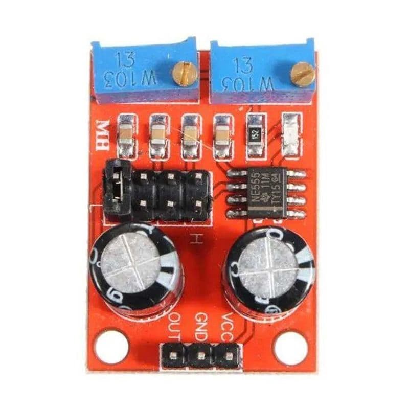 NE555 Pulse Frequency Duty Cycle Adjustable Module - View 2