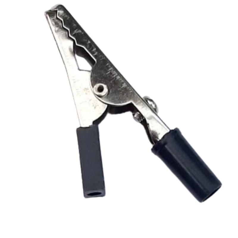 Crocodile Alligator Clip 50 mm- Black - View 2