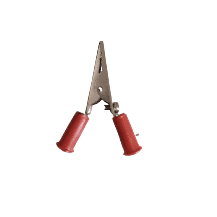 Crocodile Alligator Clip 50 mm- Red - View 2