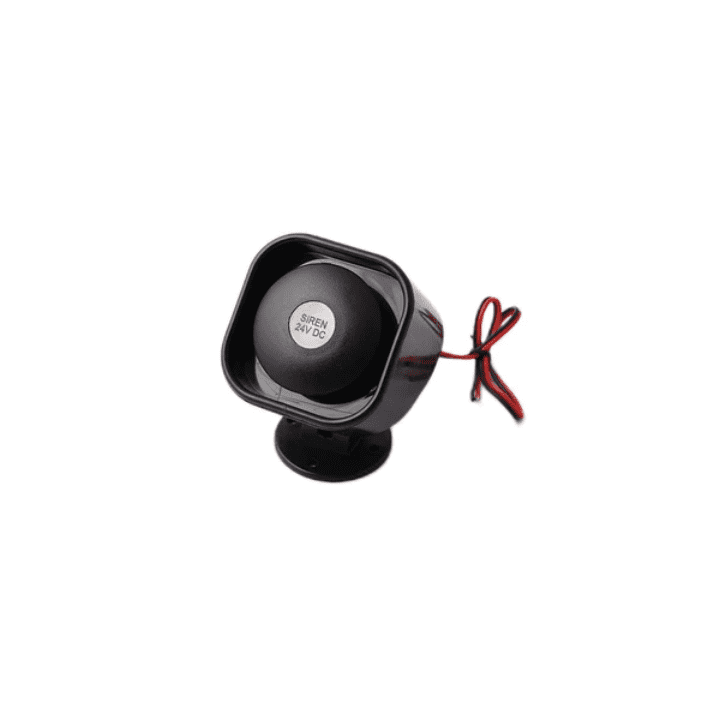 SQR117 - 24V DC Square Siren - View 2