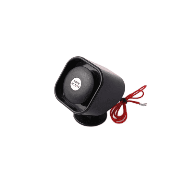 SQR117 - 220V AC Square Siren - View 1
