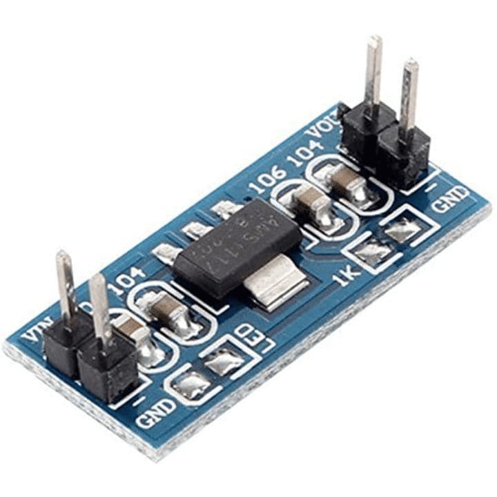 AMS1117 5V Step-Down Power Supply Module - View 2