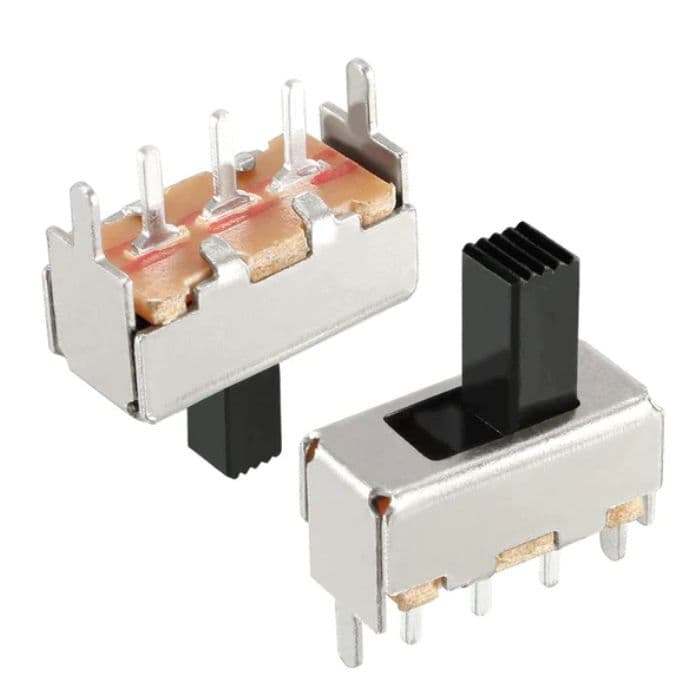 Slide Switch 3 Pin 2 Way SPDT - View 1