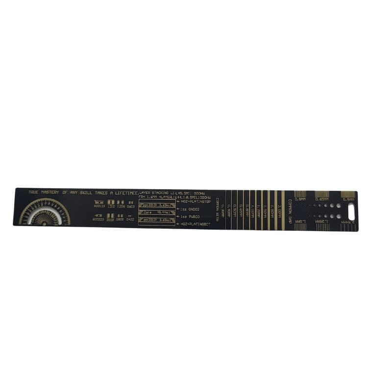 25cm Multipurpose Engineering Measuring PCB Ruler - View 2