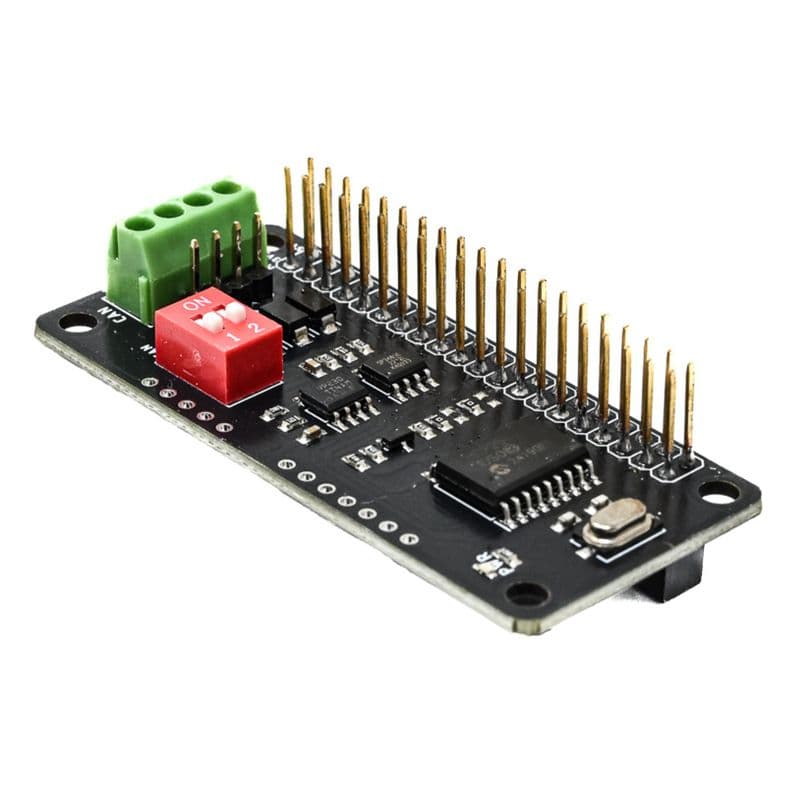 SmartElex RS485 CAN HAT for Raspberry Pi - View 2
