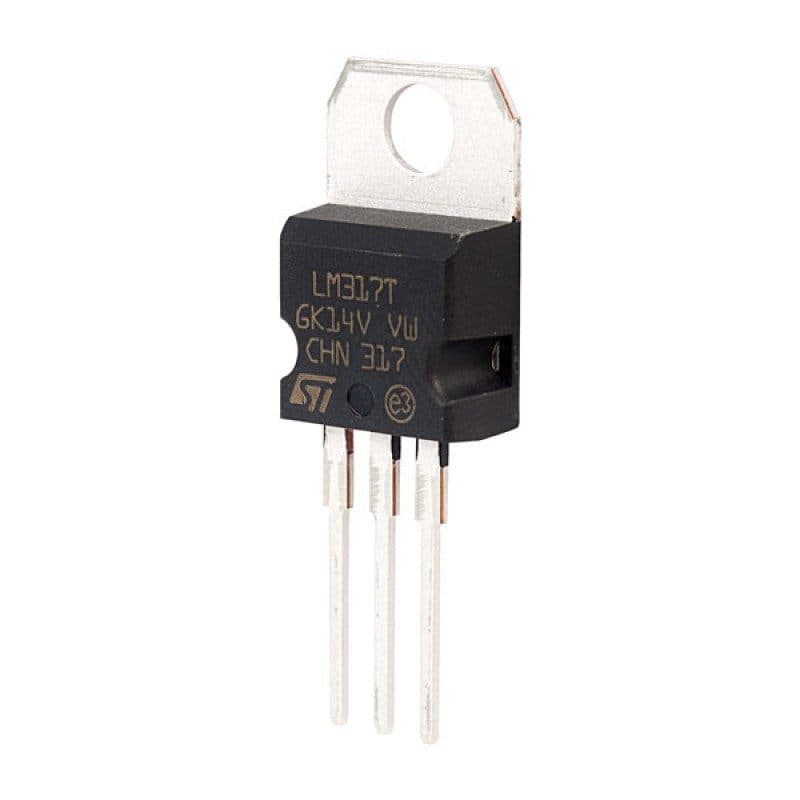 LM317 Adjustable Voltage Regulator IC - View 1