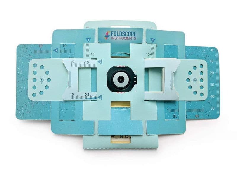 Original DIY Paper Foldscope Microscope Basic Kit - View 1