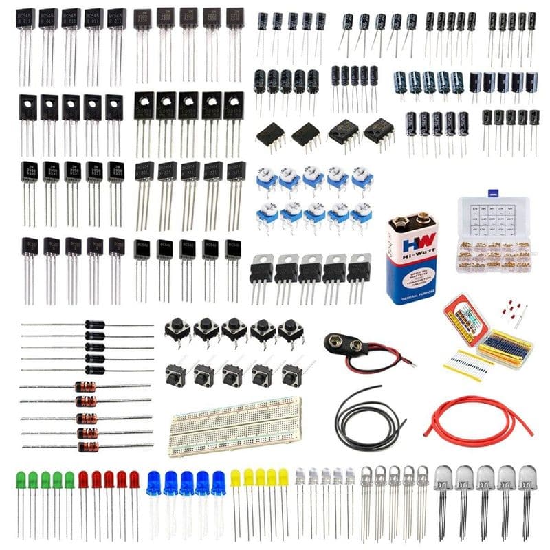Basic Component Kit for Projects - View 1