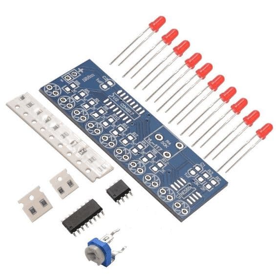 NE555 + CD4017 Water Flowing Light LED Module DIY Kit - View 1
