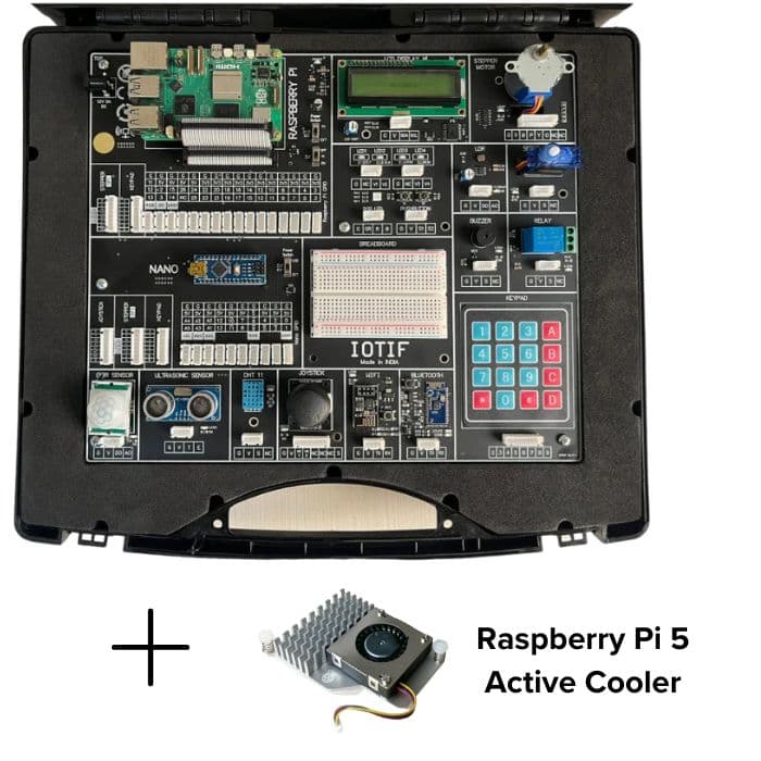 IOTIF - IOT Trainer Kit with Raspberry Pi 5 8GB - View 2
