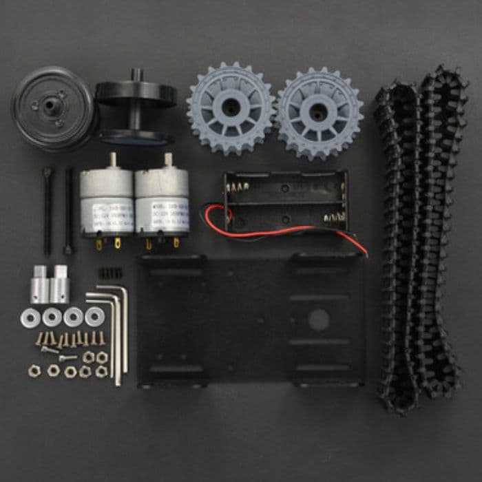 Black Gladiator - Tracked Robot Chassis - View 1