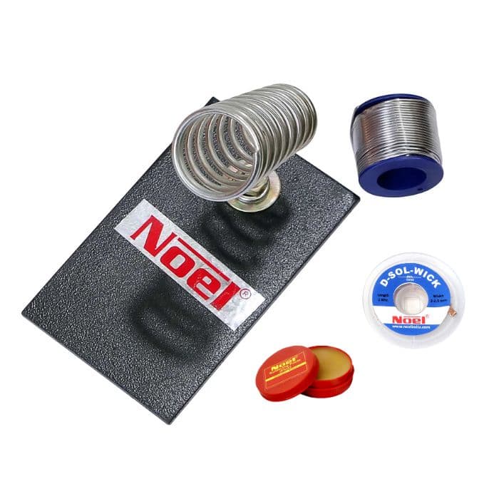 Noel 7 in 1 Soldering iron kit 25W Gold - View 3
