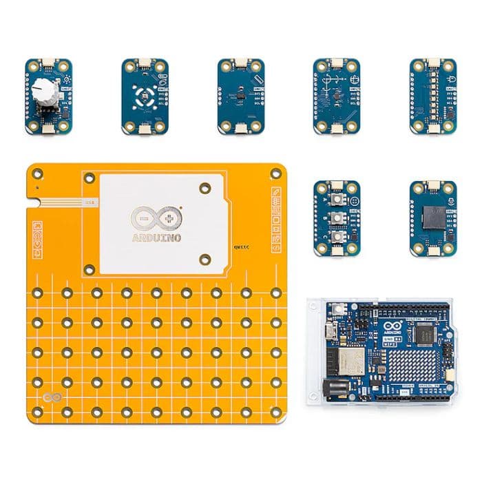 Official Arduino Plug and Make Kit with Arduino Uno R4 wifi - View 3