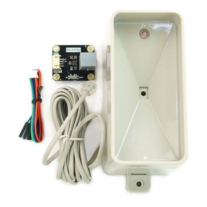 DFRobot Gravity Tipping Bucket Rainfall Sensor - I2C & UART - View 1