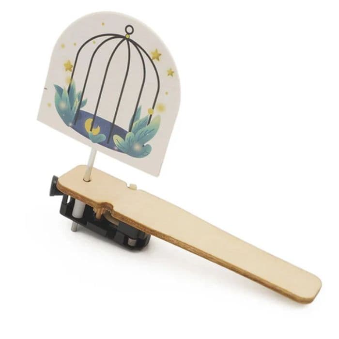 DIY Wooden Caged Bird Puzzle STEM Kit – Educational STEM Toy for Kids - View 3