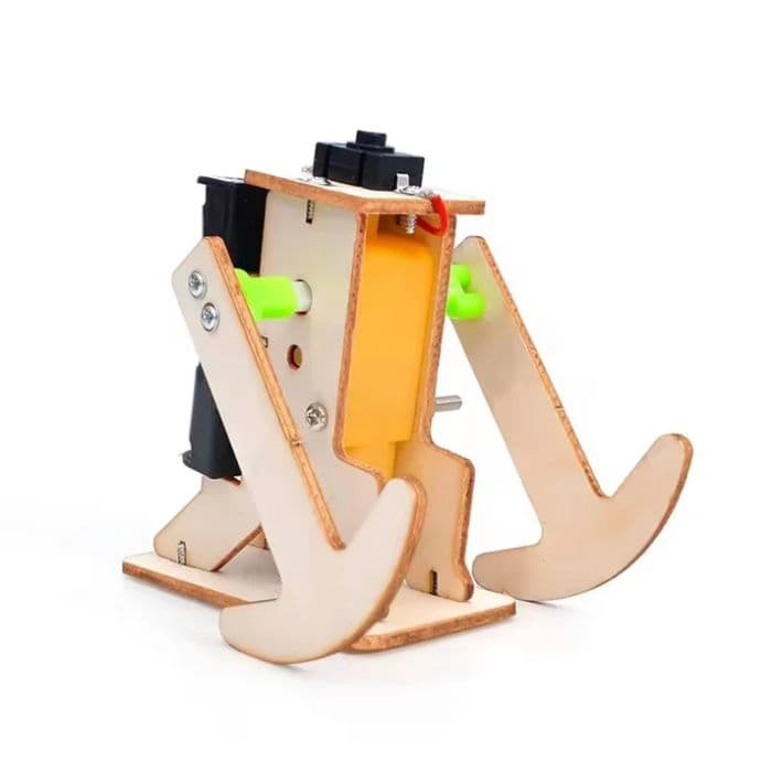 DIY Wooden Walking Robot Experimental Stem Kit Toy - View 1
