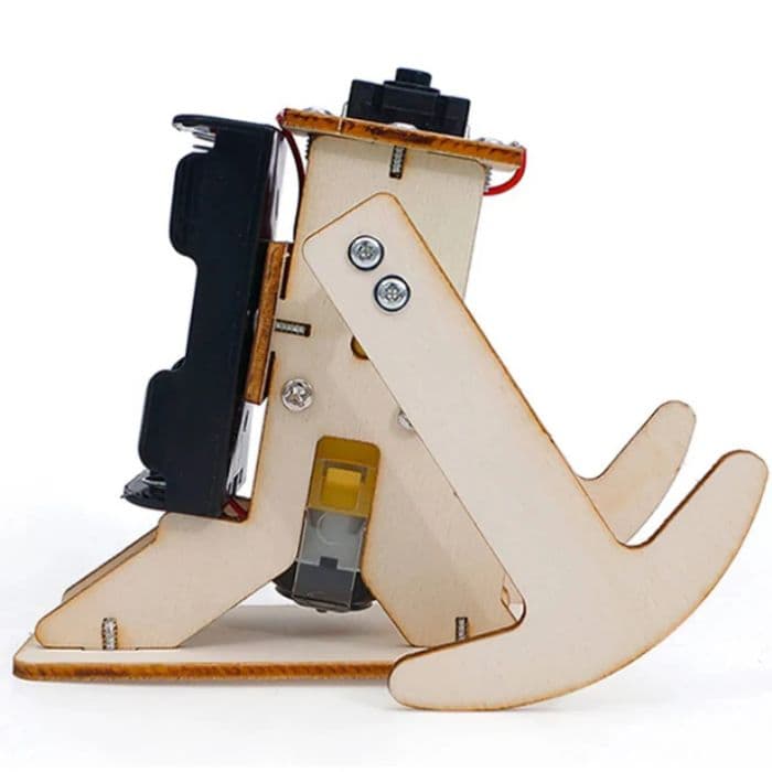 DIY Wooden Walking Robot Experimental Stem Kit Toy - View 3