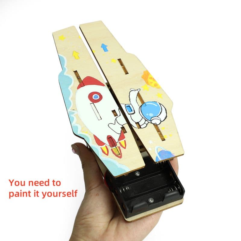 Pludo Paper Plane Launcher Kit – Friction Force Fun Carrier Catapult for Kids (11–14 Yrs) | Grade 6–8 Physics Learning Toy - View 3
