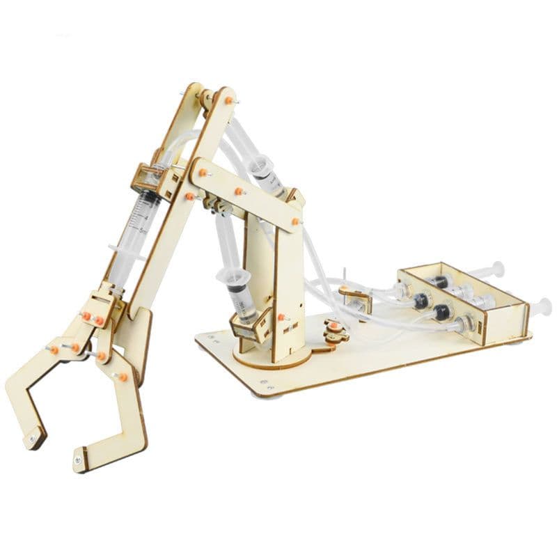 Pludo Robotic Arm – DIY Science Experiment Kit for Kids 11–14 | Mechanics and Hydraulic STEM Toy (Grade 6–8) - View 1