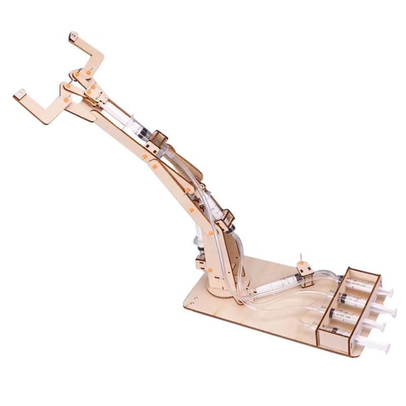 Pludo Robotic Arm – DIY Science Experiment Kit for Kids 11–14 | Mechanics and Hydraulic STEM Toy (Grade 6–8) - View 2
