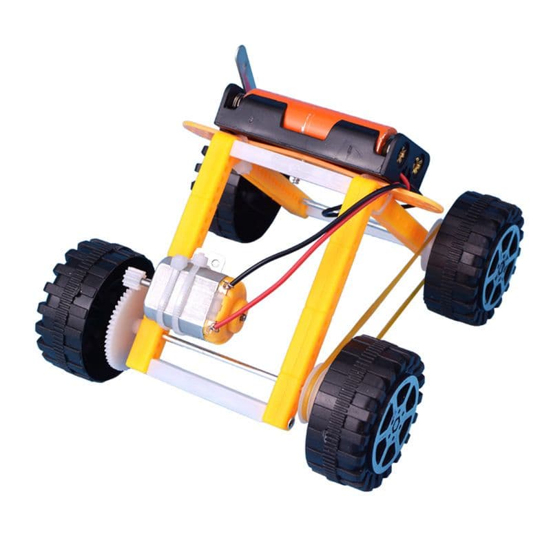 Pludo STEM Kit DIY Rover Builder – Mechanics of Motion DIY Kids Learning Toy for Kids 8–11 | Grade 3–5 Motion & Force Model - View 1
