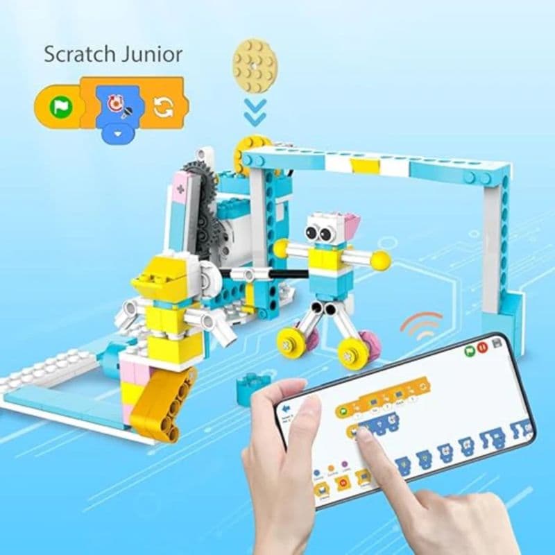 Makerzoid 200-in-1 RC Scratch Junior Coding Smart Robot Toy - Educational Robotics Kits for Kids - View 3