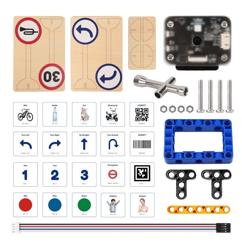 ACEBOTT QD107 AI Vision For TinkerBott Car V1.1 - View 1