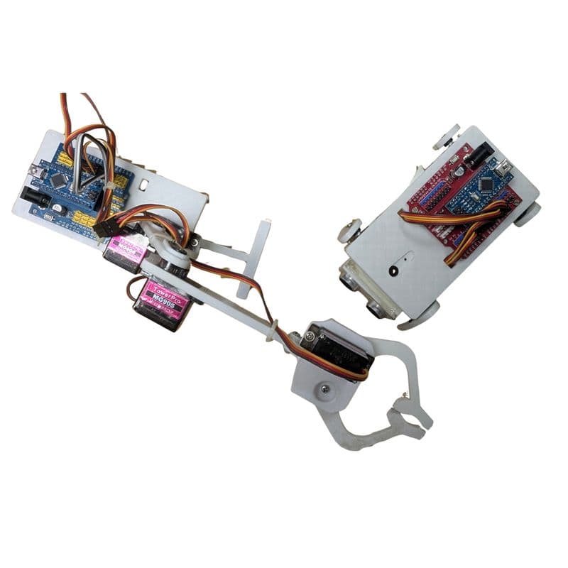 STEM 2-in-1 Robotic Kit Quadruped Dog Robot and 4DOF Robotic Arm - View 2