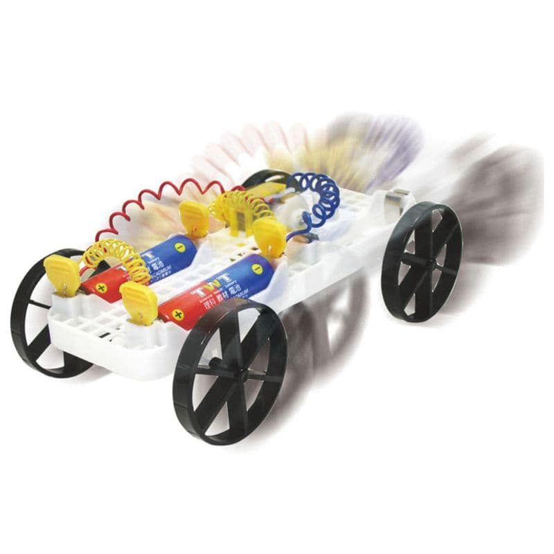 Pludo 2-Way Car Circuit Kit- Science Kit Energy Transformation Model for Grades 6-7 | Ages 11-12 - View 1