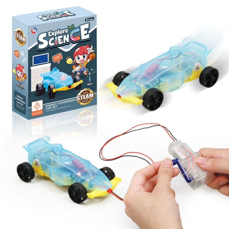 Pludo ElectroDrive STEM Kit– Energy Conversion Kit Science Toy for Grades 1-2 | Ages 6-7 - View 2