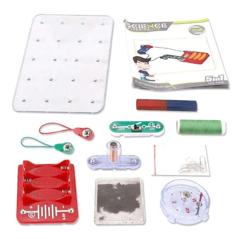 Pludo Electromagnetism Explorer Kit - Magnetic Field Generation STEM Toy Model for Grades 5-6 | Ages 10-11 - View 3