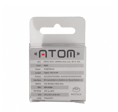 M5Stack ATOM Matrix - View 3