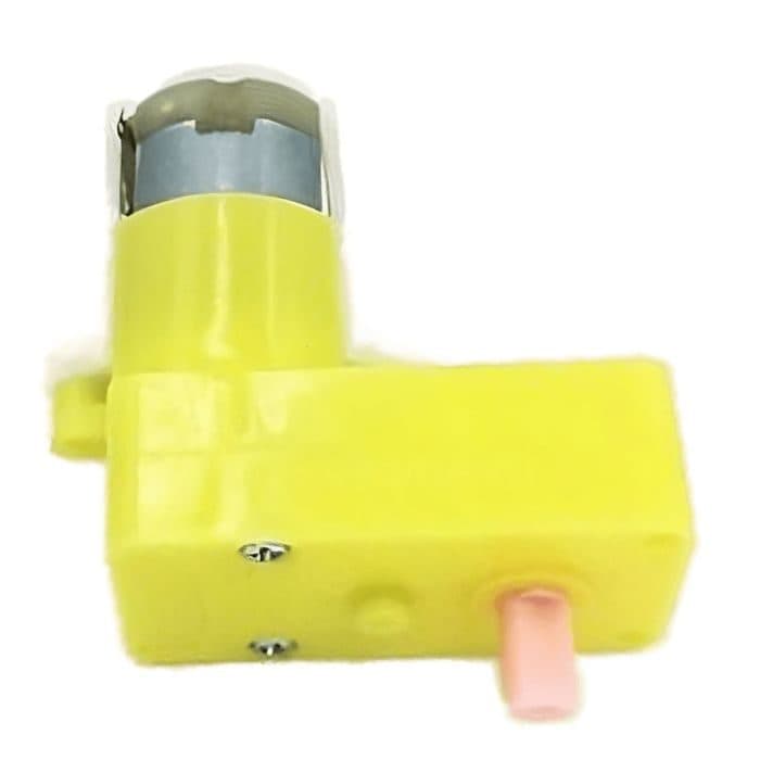 200 RPM Single Shaft L- Shaped BO Motor - View 2