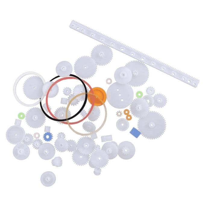 75 pcs-lot different type mini gear Plastic Gear Set - View 2
