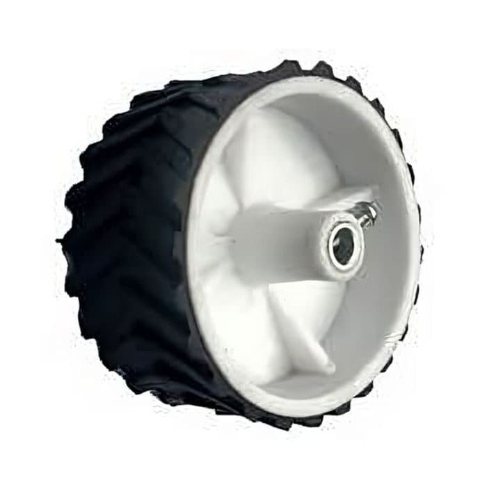 70X40mm Wheel for Gear Motor | Gear Motor Wheel (7x4cm) - View 2