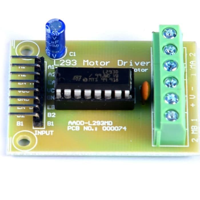 L293D Motor Driver Board - View 1