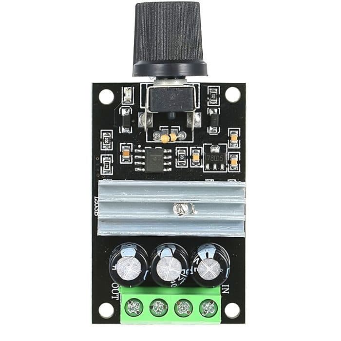 1203B PWM DC Motor Speed Controller Module - View 2