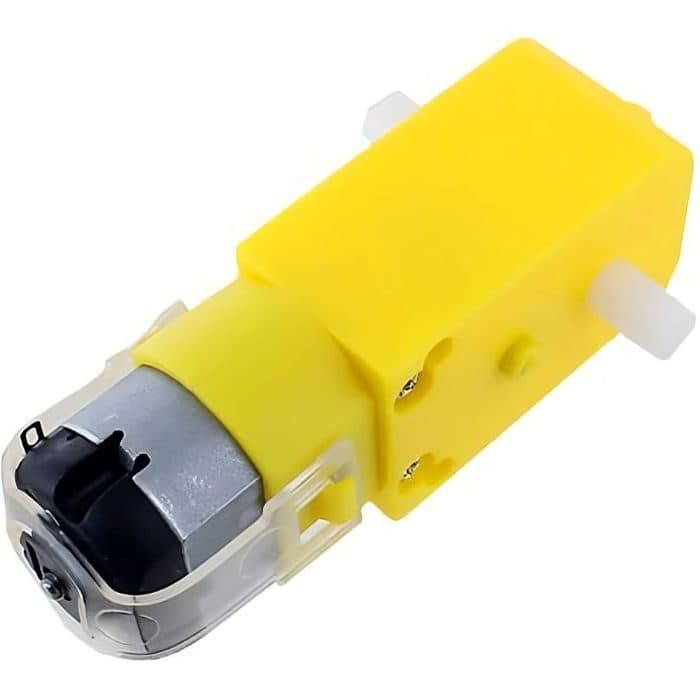 100 RPM Dual Shaft BO Motor-Straight - View 1