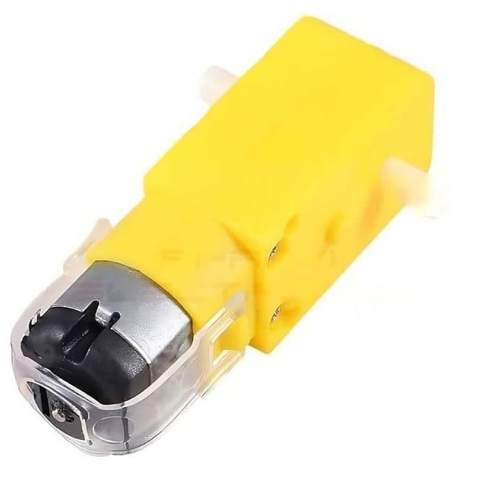 100 RPM Dual Shaft BO Motor-Straight - View 3