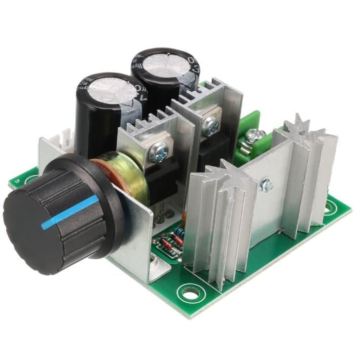 12V 10A PWM DC Motor Speed Controller - View 1