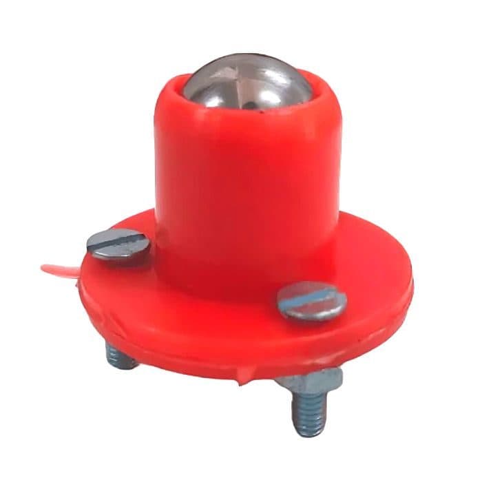 Metal Ball Caster Wheel with Screw and Nut - View 1