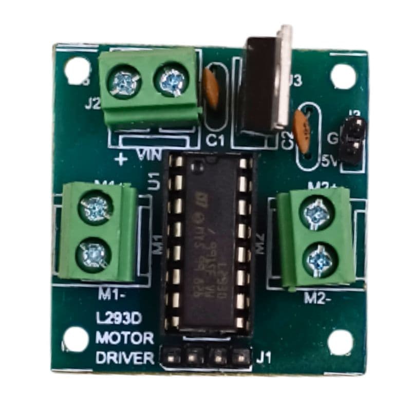 L293D 4 Channel DC Motor Driver - View 1