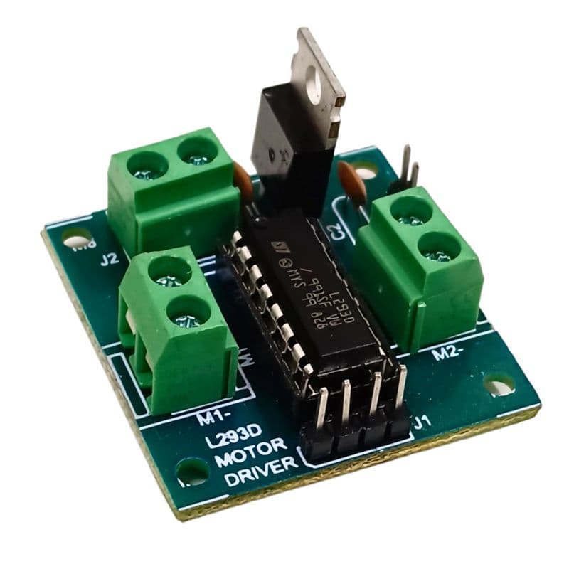 L293D 4 Channel DC Motor Driver - View 3