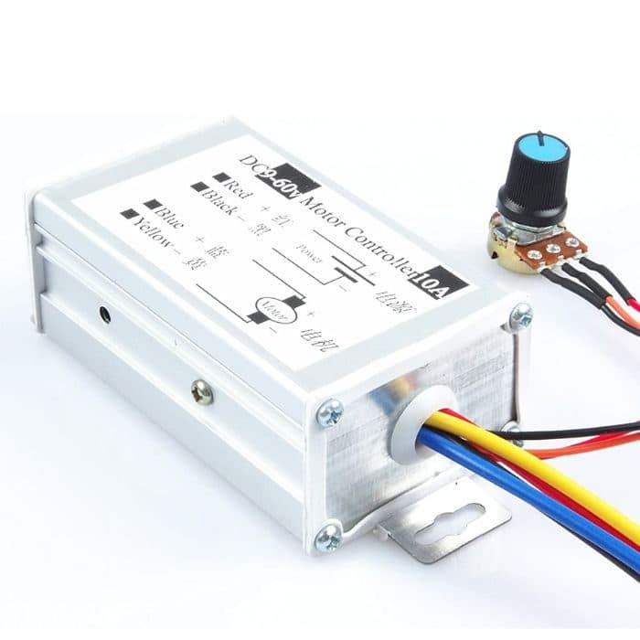 9-60V 10A DC Motor PWM Speed Controller - View 3
