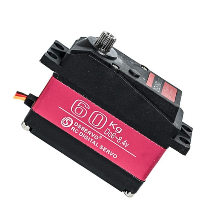 60kgcm Metal Gear Servo Motor Ultra Torque Quarter Scale - View 2