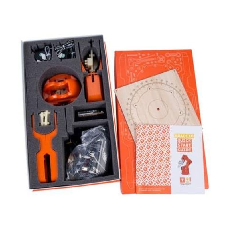 Arduino TinkerKit Braccio Robotic Arm Kit with Adjustable Configurations for DIY Projects & Robotics Learning - View 3