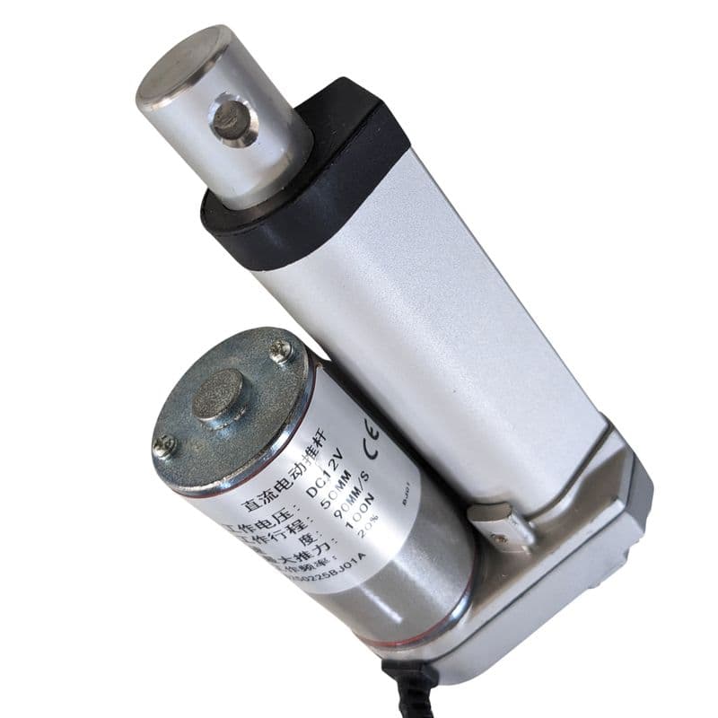 12V 50MM Stroke Length 90MM/S 100N Linear Actuator for Industrial Applications - View 3