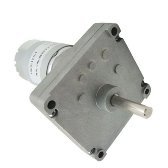 DC Rectangle Gear motor 12V 300 RPM with High Torque - View 2